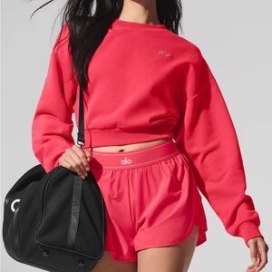 ALO Yoga Hot Pink Athletic Shorts for Women